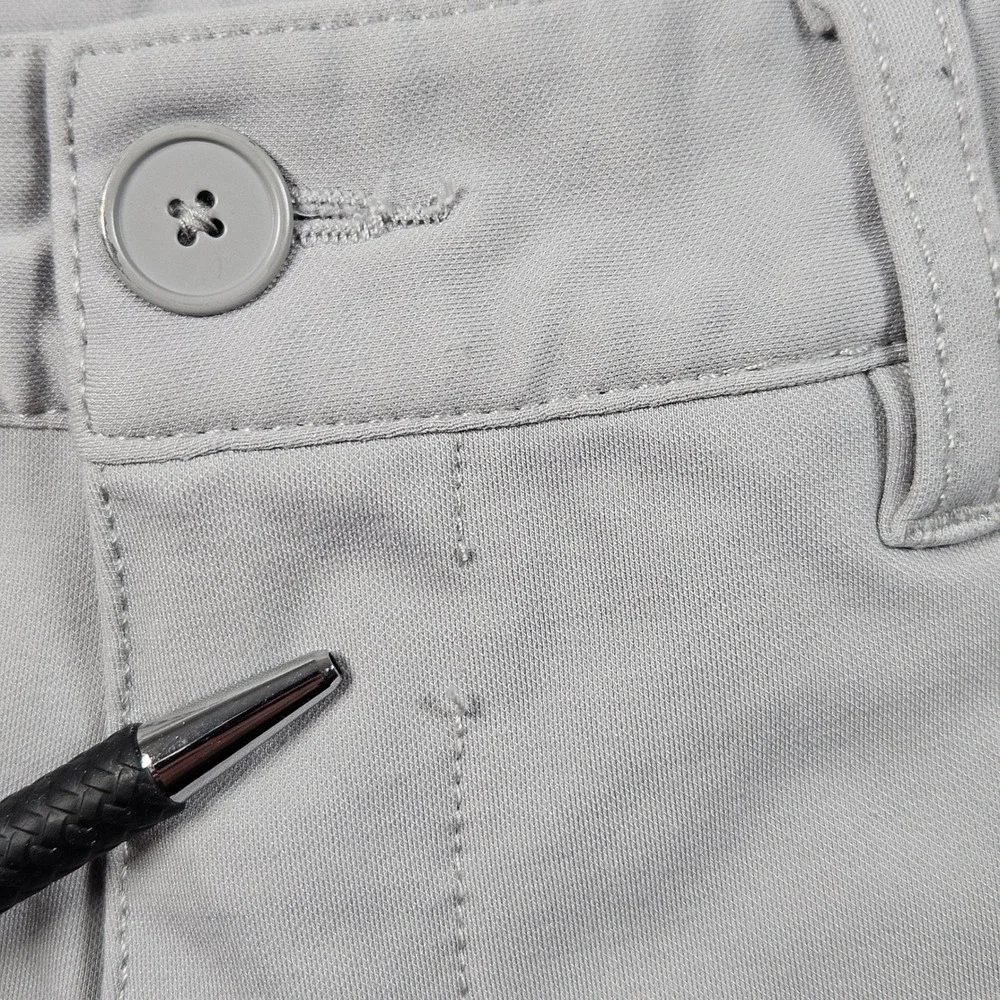 BYLT Everyday Pant 2.0 Mens Small Gray Slim Fit Stretch Performance Golf Office